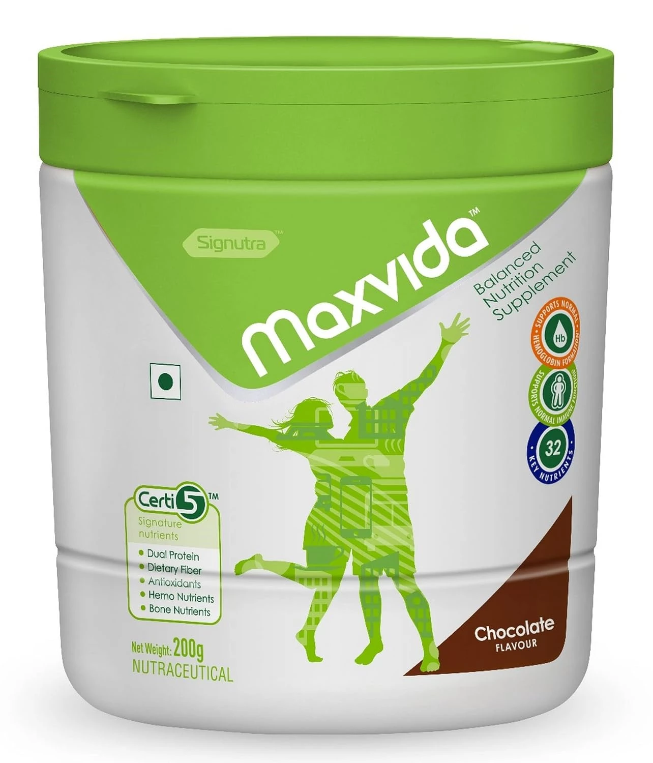 Maxvida Balanced Nutrition Supplement Powder-Chocolate Flavour - Image 5