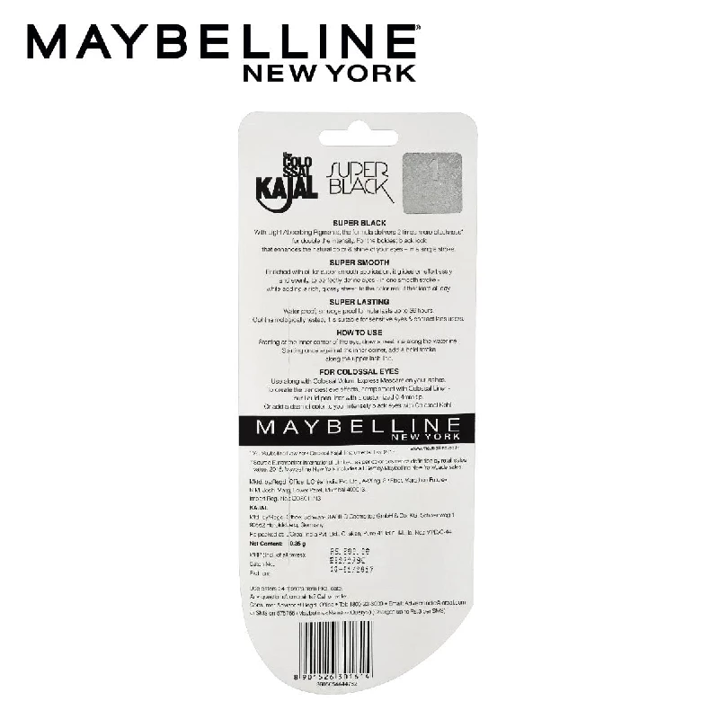 Maybelline New York Colossal Black Kajal - Image 11