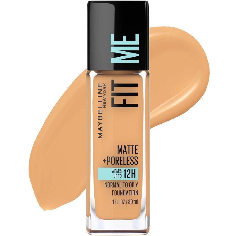 Maybelline New York Fit Me Full Coverage Matte + Poreless Oil Foundation Maybelline New York Fit Me Full Coverage Matte + Poreless Oil Foundation-Color-Golden