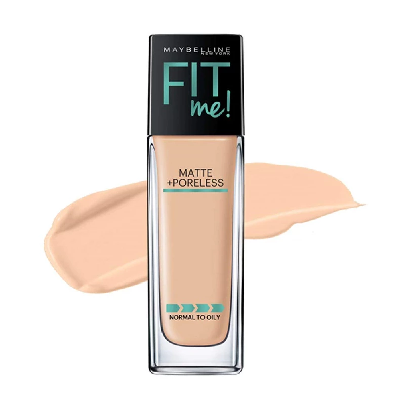 Maybelline New York Fit Me Matte+Poreless Liquid Foundation - Image 2