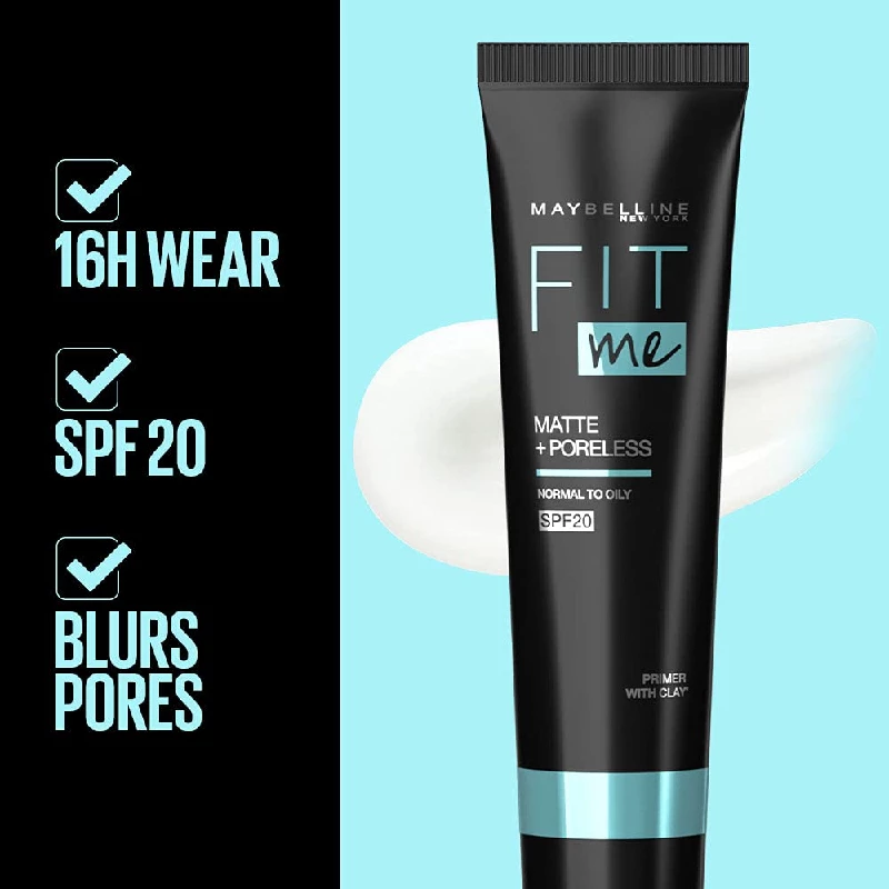 Maybelline New York Fit Me Matte- Poreless Primer - Image 3