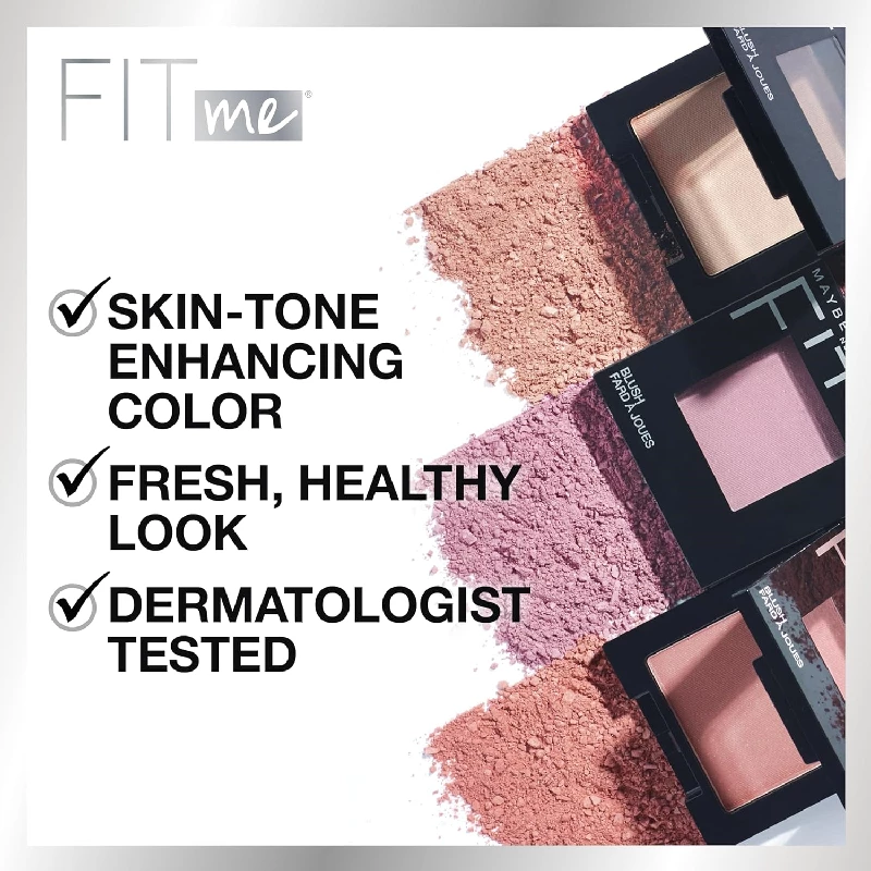 Maybelline New York Fit Me Mono Blush - 50 Revolution - Image 4