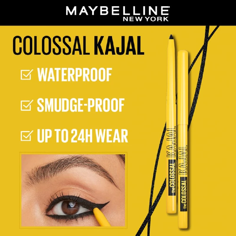 Maybelline New York Pencil Eyeliner & Kajal - Image 3