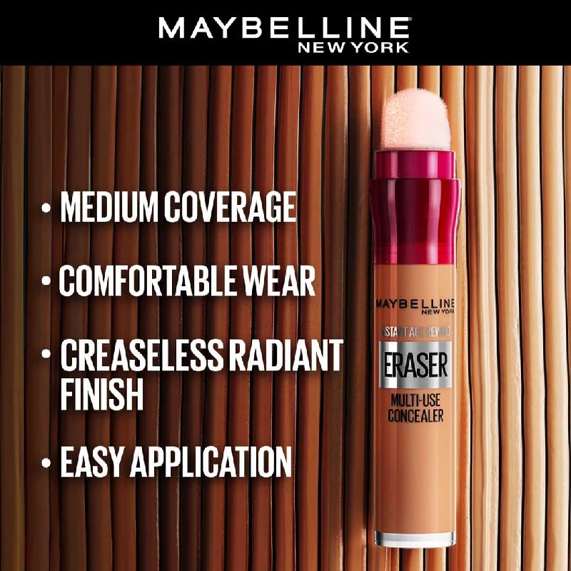 Maybelline New York Pencil Radiant Acne-Prone Full Coverage Concealer, Ultra Blendable, Instant Anti Age Dark Circles And Blemish Eraser - Image 3