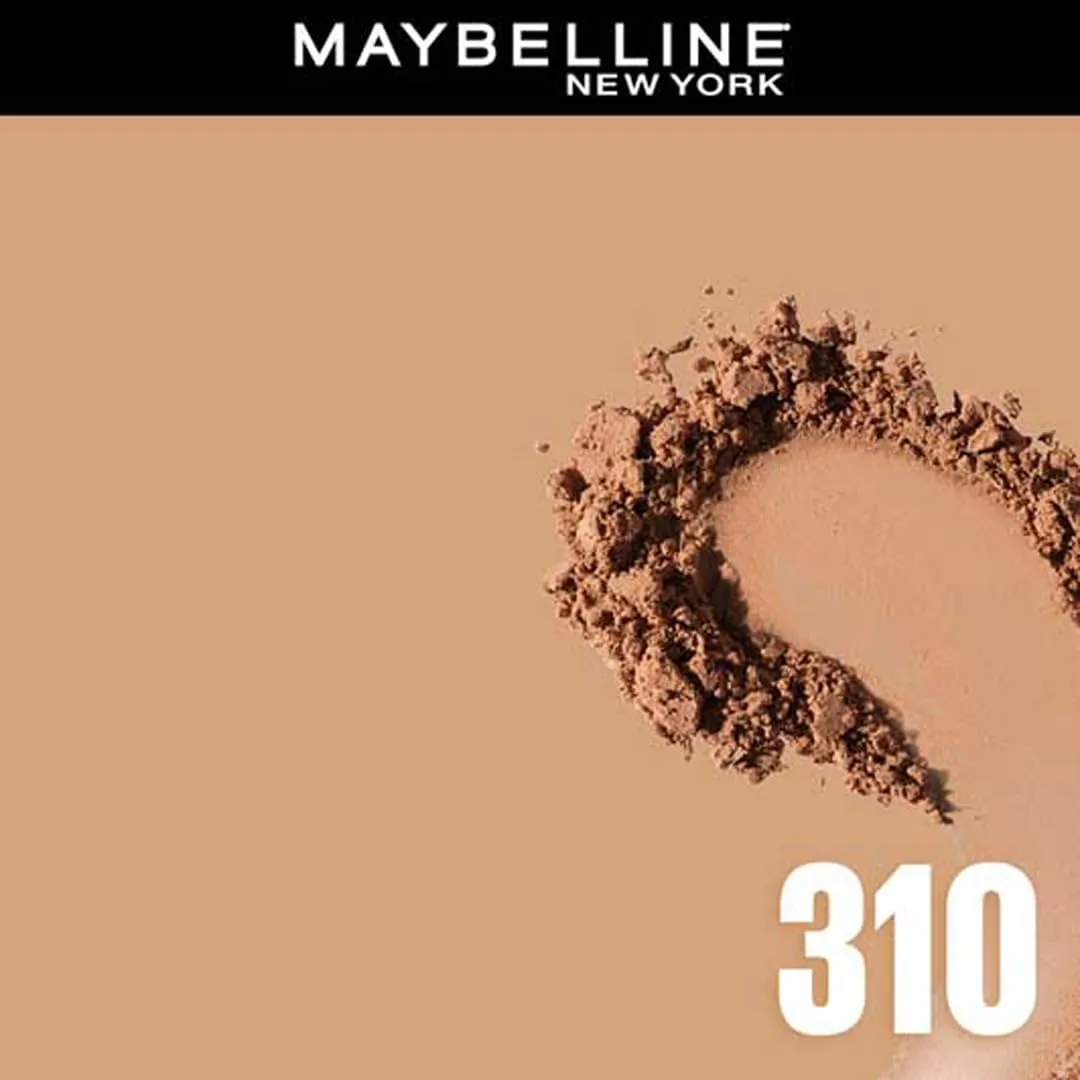 Maybelline New York Fit Me Matte + Poreless Compact Powder - 310 Sun Beige - Image 2