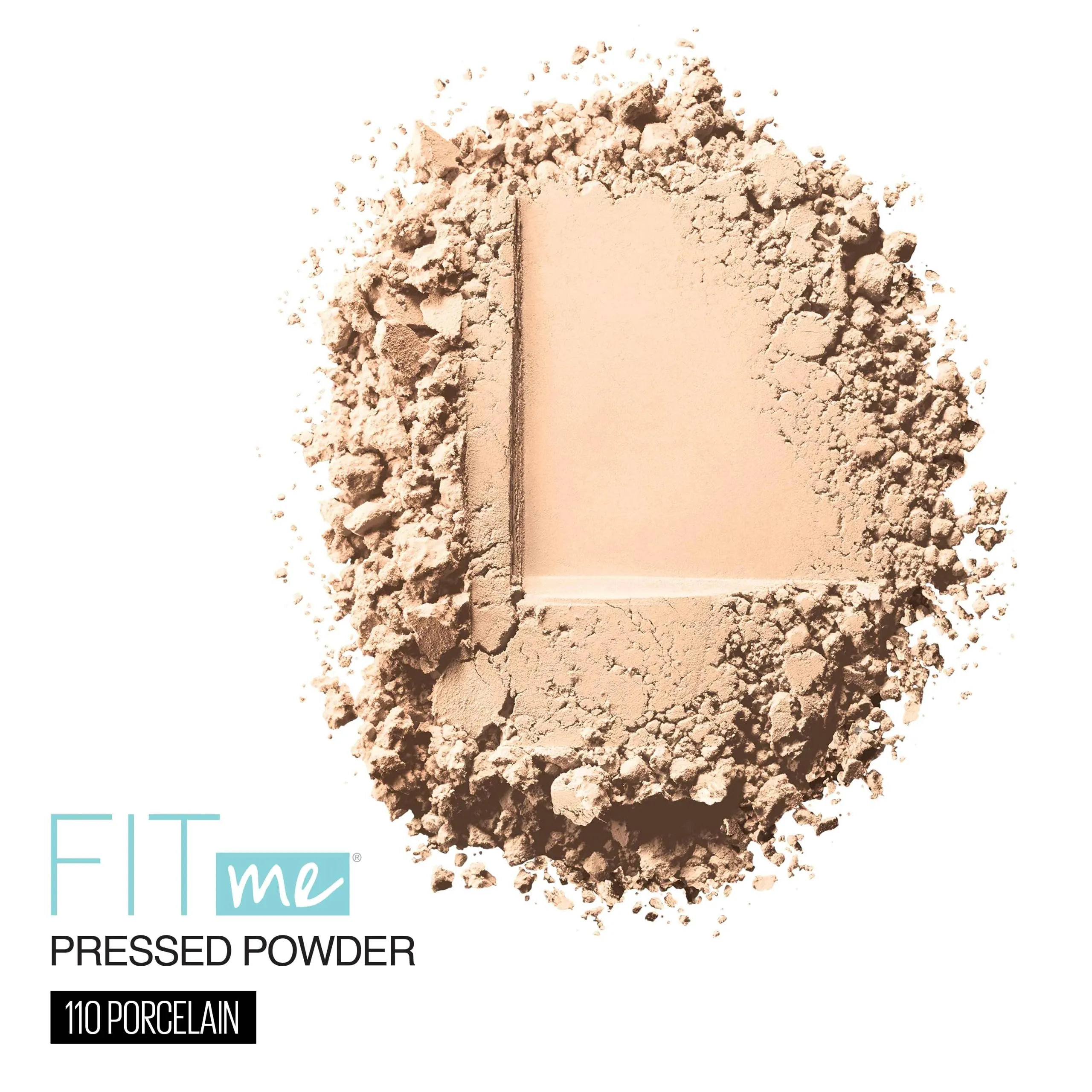 Maybelline New York Fit Me Pressed Powder Foundation  - 110 Porcelain - Image 3