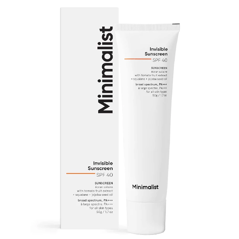 Minimalist Invisible Sunscreen Minimalist Invisible Sunscreen-Pack Size-50 g