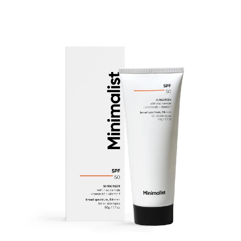 Minimalist Sunscreen SPF 50 PA++++ Minimalist Sunscreen SPF 50 PA++++-Pack Size-50 g