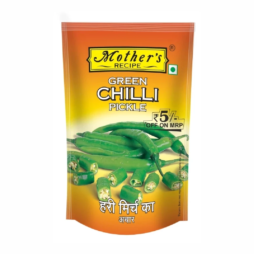 Mother's Recipe Green Chilli Pickles - Image 1