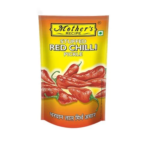 Mother's Recipe Stuffed Red Chilli Pickle - Image 1