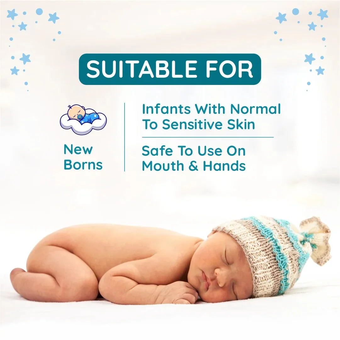 Mother Sparsh 99% Pure Water Unscented Baby Wipes - Image 5