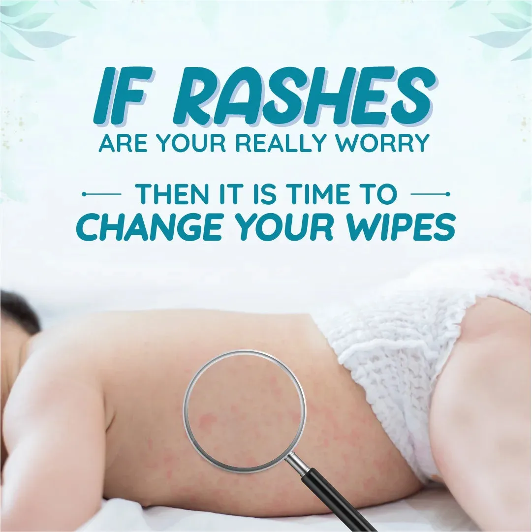 Mother Sparsh 99% Pure Water Unscented Baby Wipes - Image 6
