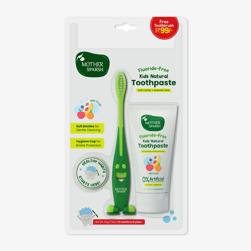 Mother Sparsh Kids Natural Mix Fruit Toothpaste