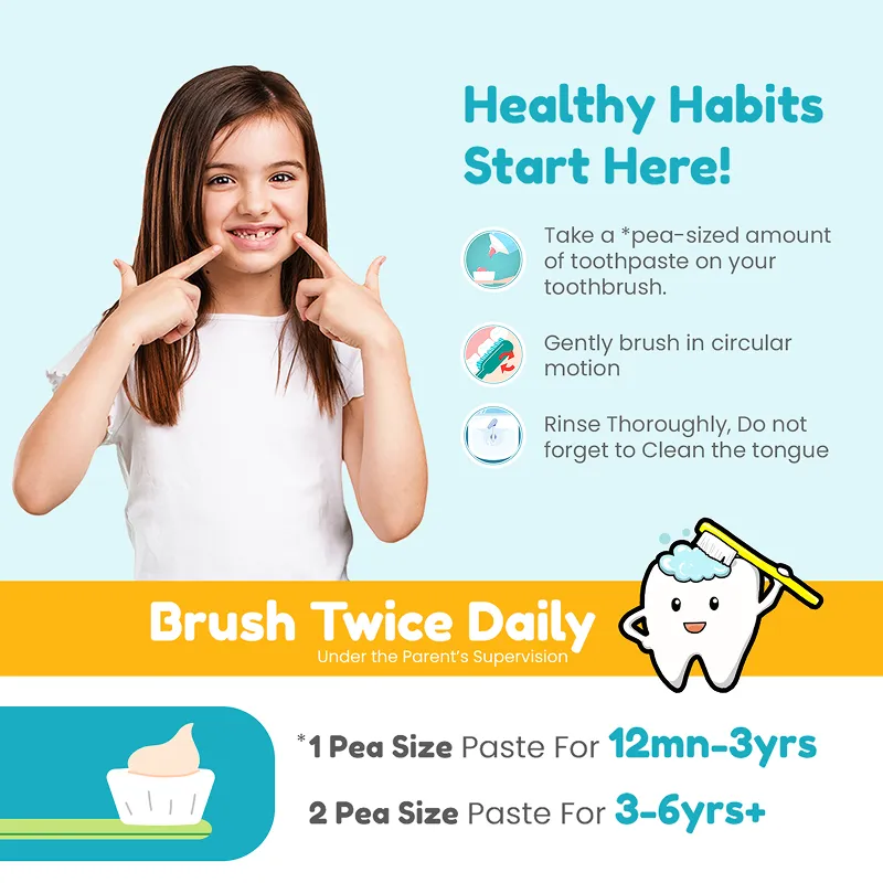 Mother Sparsh Kids Natural Mix Fruit Toothpaste - Image 7