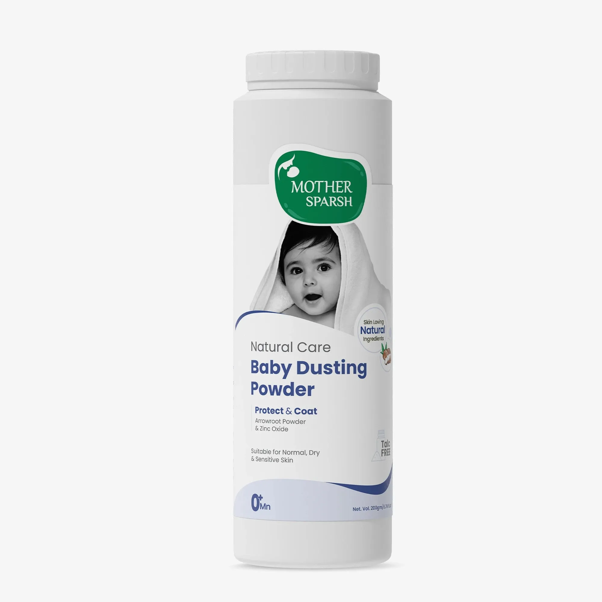 Mother Sparsh Natural Care Dusting Powder Mother Sparsh Natural Care Dusting Powder-Pack Size-200 g