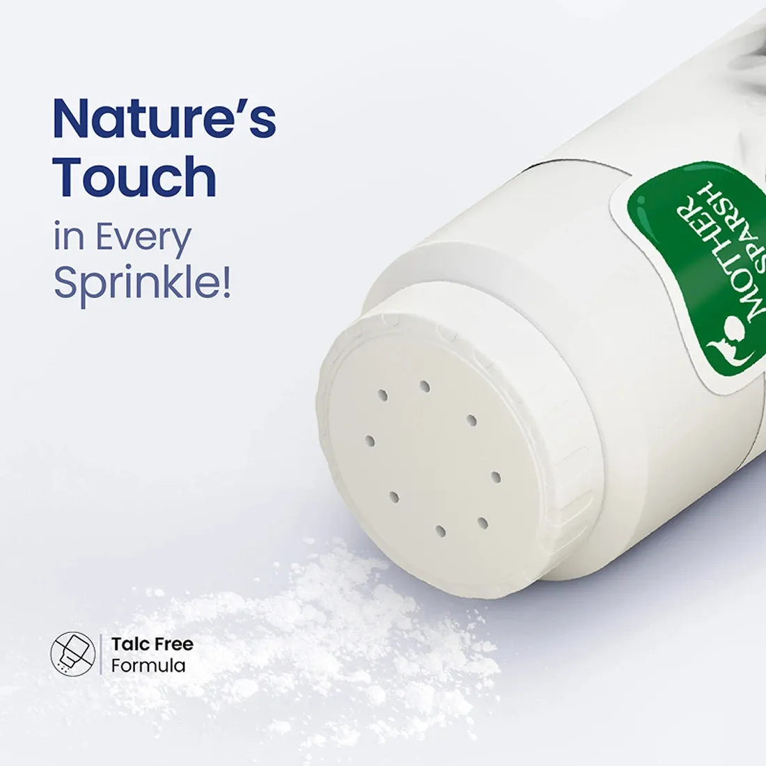 Mother Sparsh Natural Care Dusting Powder - Image 2