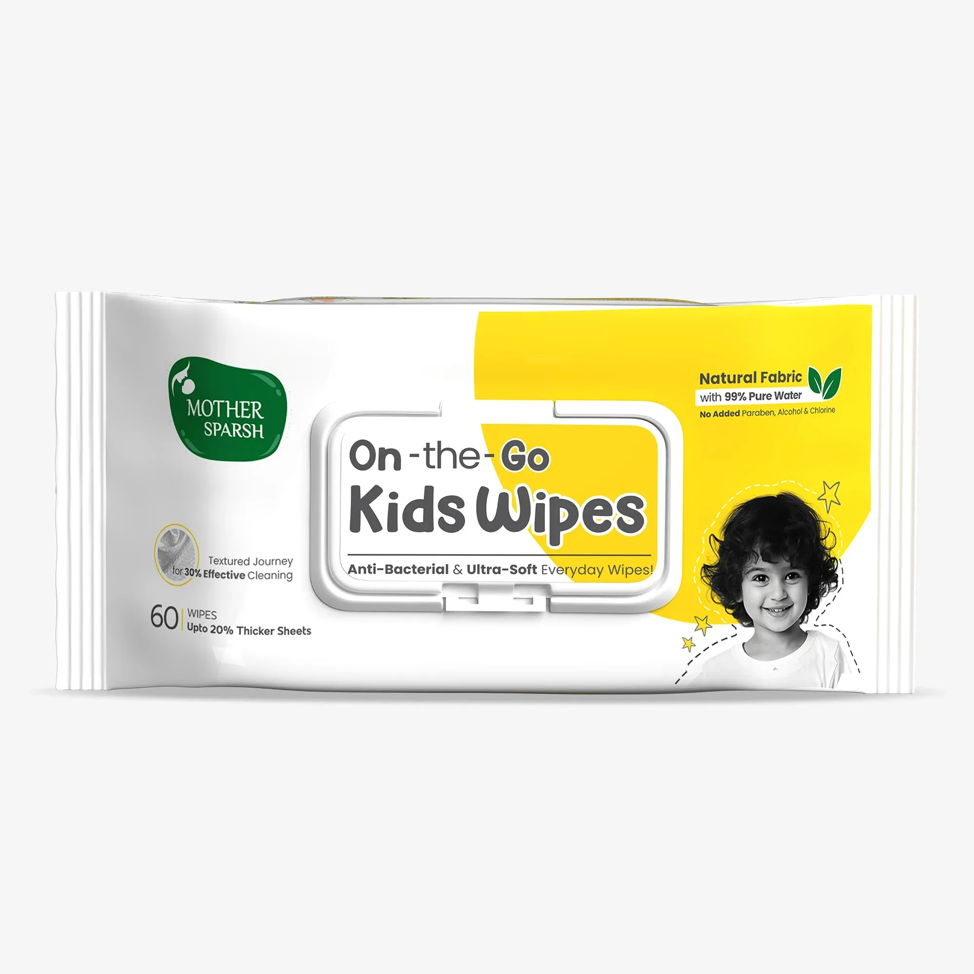 Mother Sparsh On The Go Kids Wipes