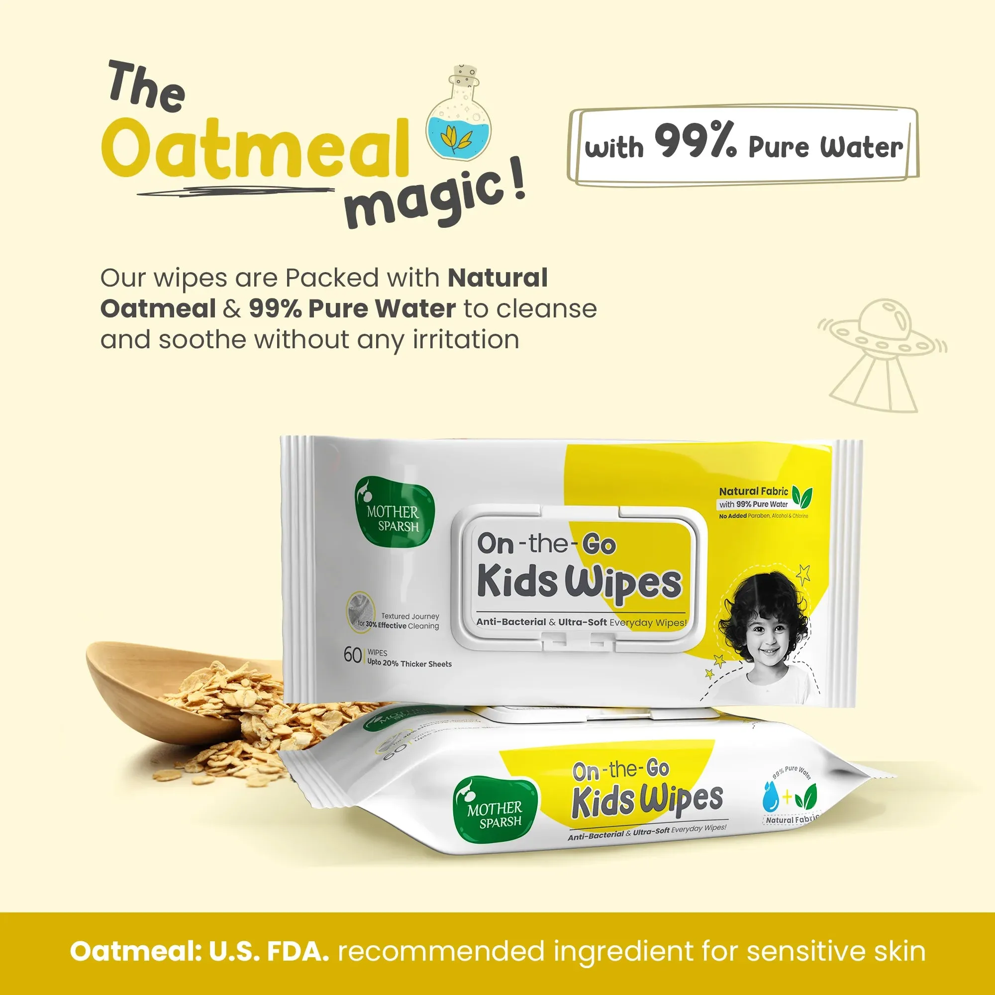 Mother Sparsh On-the-Go Kids Wipes - Image 4