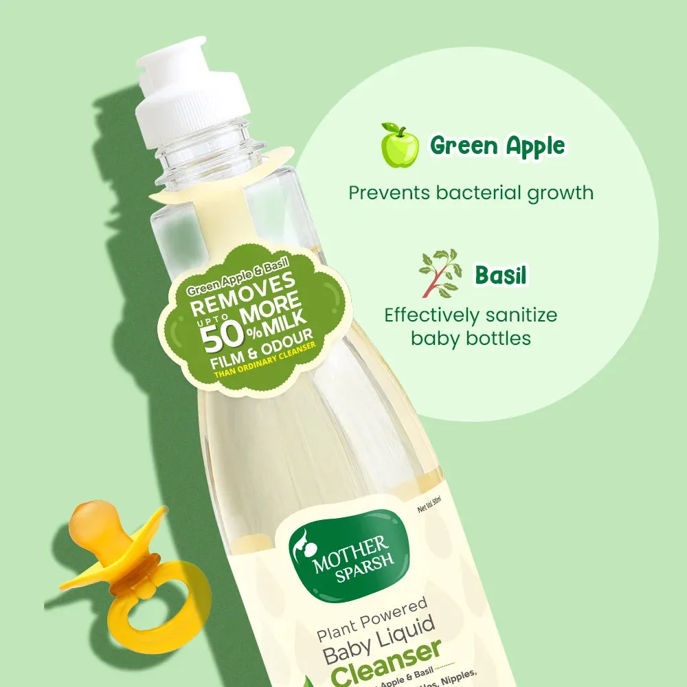 Mother Sparsh Plant Powered Baby Liquid Cleanser Refill Pack - Image 6