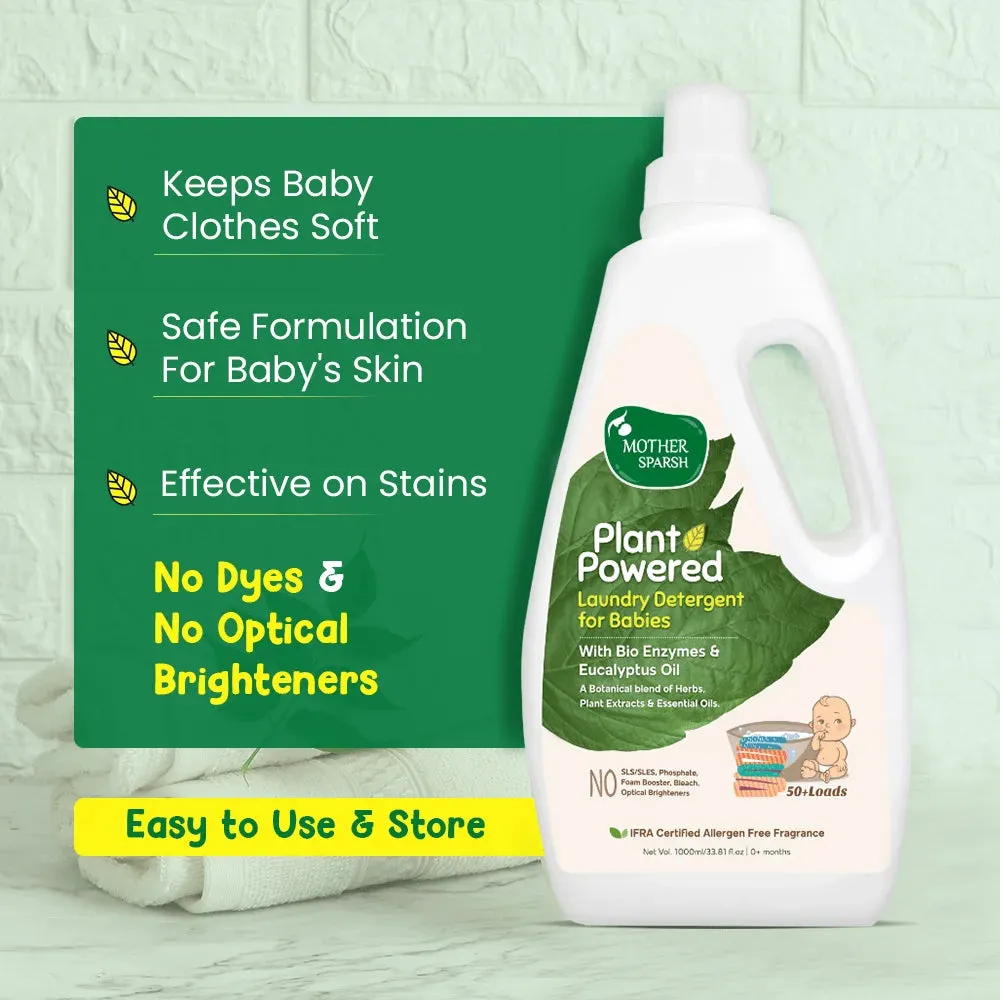 Mother Sparsh Plant Powered Laundry Detergent for Babies & Adults - Image 3