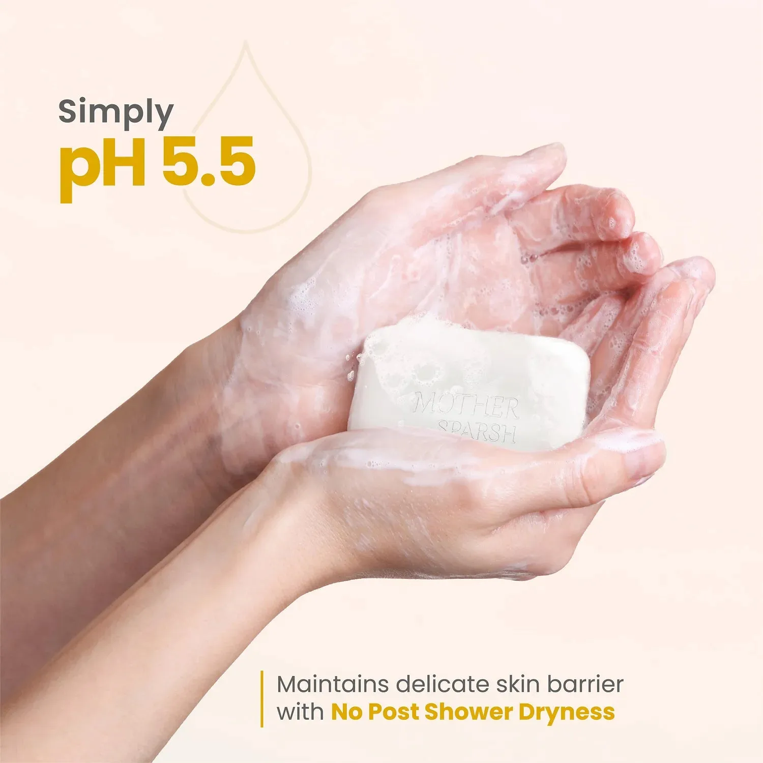 Mother Sparsh Simply Unscented Baby Bathing Bar - Unscented Soap - Image 5