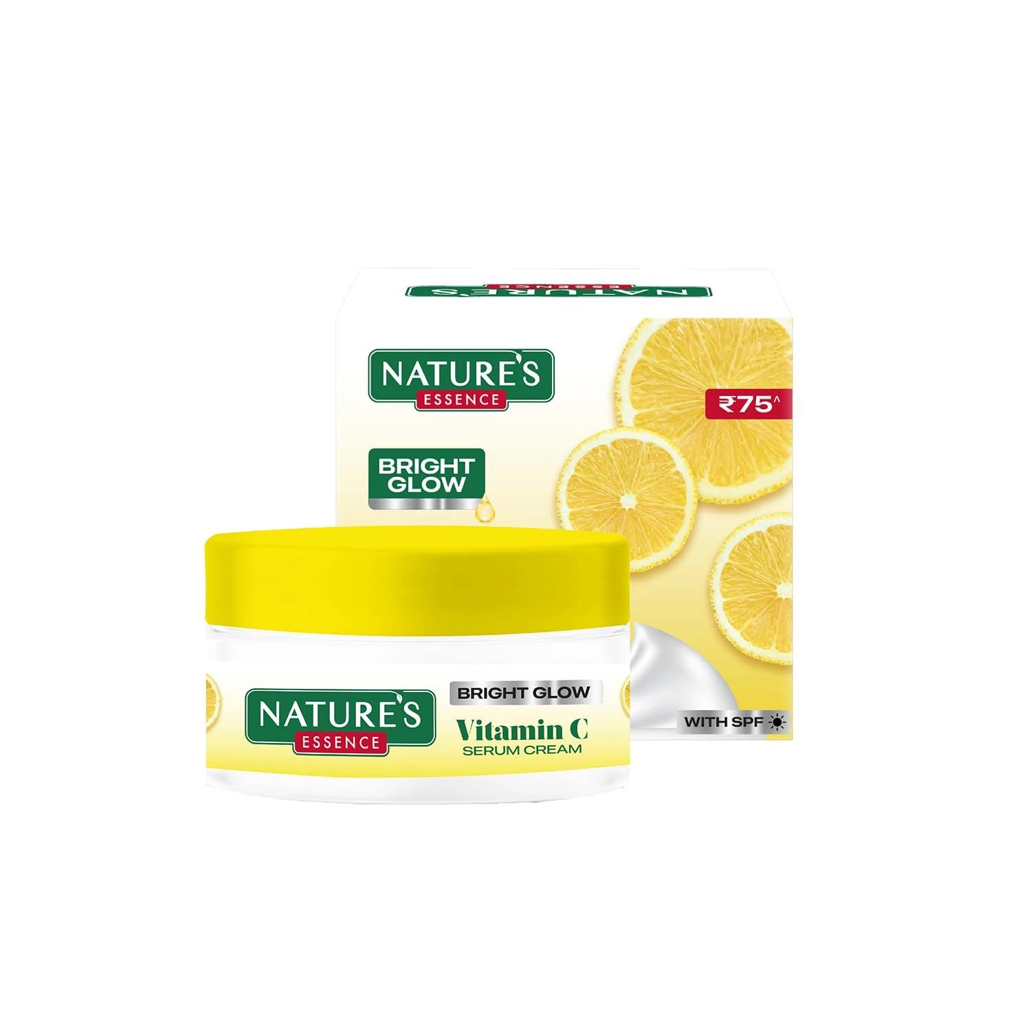 Nature's Essence Bright Glow Vitamin C Serum Cream - Image 1