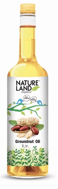 Natureland Organics Groundnut Oil/Peanut Oil - Image 1