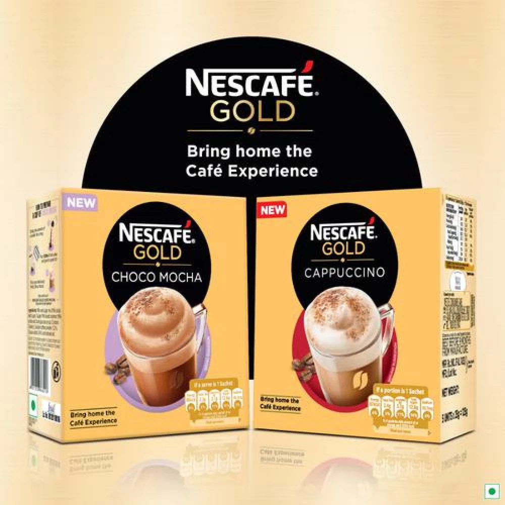 Nescafe  Gold Cappuccino Instant Coffee Premix - Rich In Aroma & Flavour - Image 8