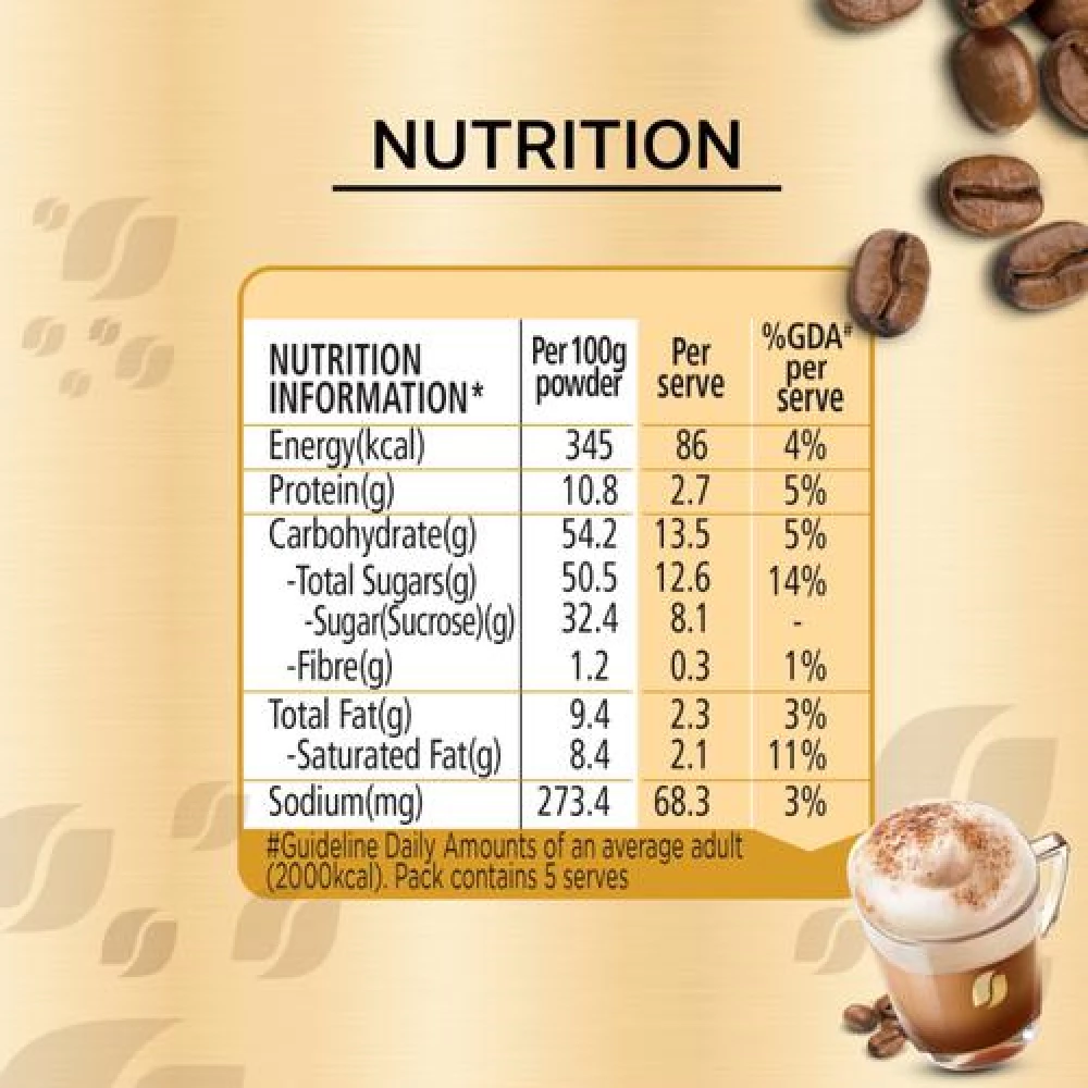 Nescafe  Gold Choco Mocha Instant Coffee Premix - Rich In Aroma & Flavour - Image 4