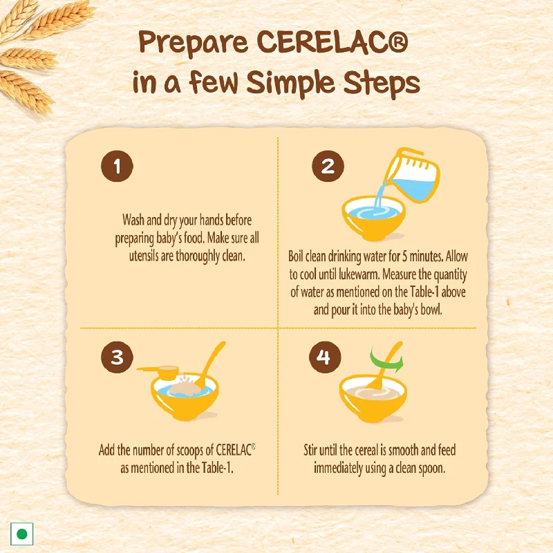 Nestle Cerelac Baby Cereal with Milk , 5 Grains & Vegetables From 18 to 24 Months Stage 5 - Image 6
