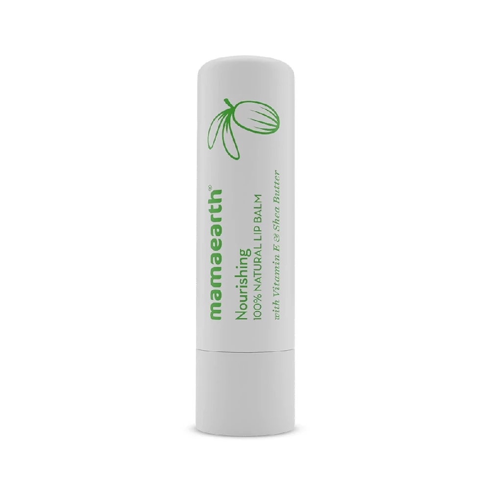 Nourishing 100% Natural Lip Balm with Vitamin E and Shea Butter for Soft & Supple Lips Nourishing 100% Natural Lip Balm with Vitamin E and Shea Butter for Soft & Supple Lips-Pack Size-4 g