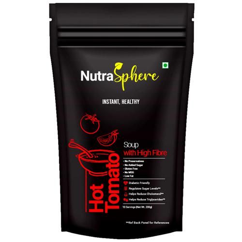 NutraSphere Hot Tomato & Manchow Soups Combo With High Fibre