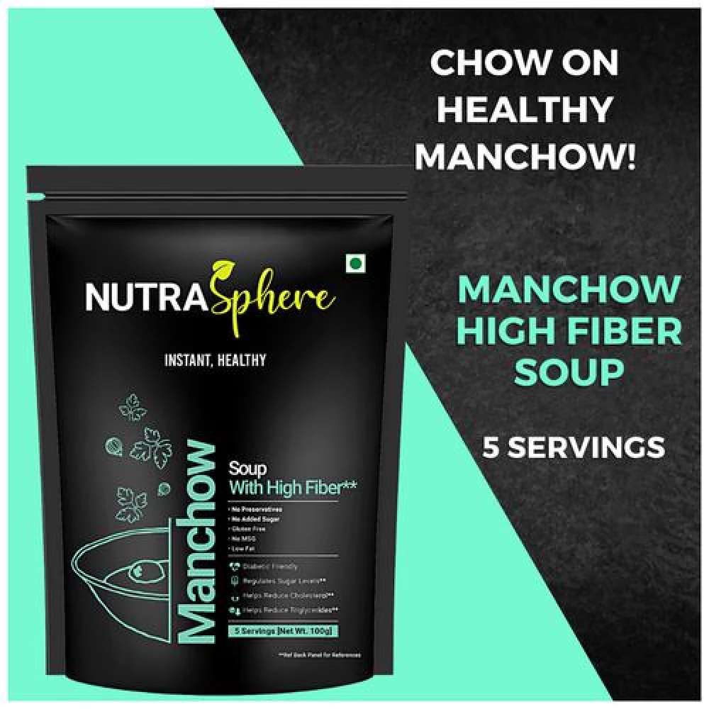 NutraSphere Manchow High Fiber Soup - Low Fat - Image 3