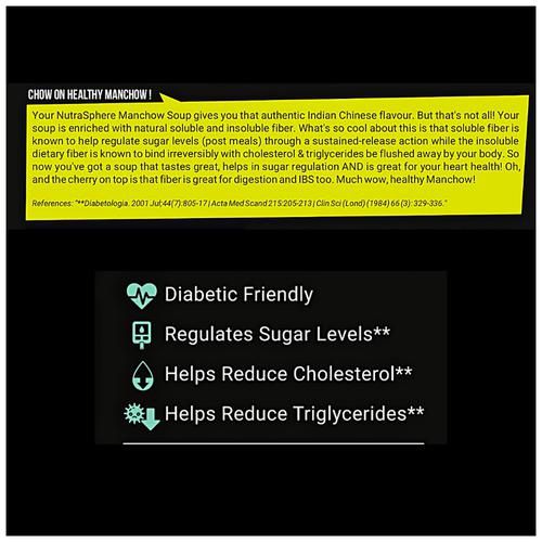 NutraSphere Manchow High Fiber Soup - Low Fat - Image 6