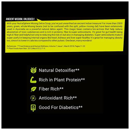 NutraSphere Moong Natural Detox Soup -  Instant & Healthy - Image 5