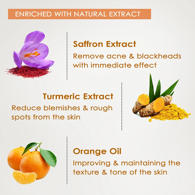 NutriGlow Gold Kesar Facial Kit For Instant Radiant Shine - Image 4
