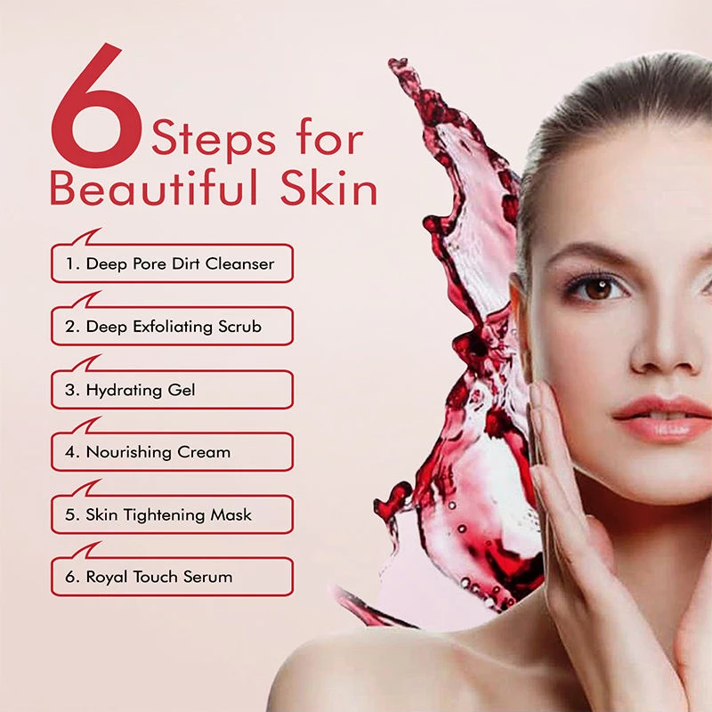 NutriGlow Naturals Advanced Pro Wine Combo Pack - Facial Kit + Bleach Cream + Face Wash - Image 5