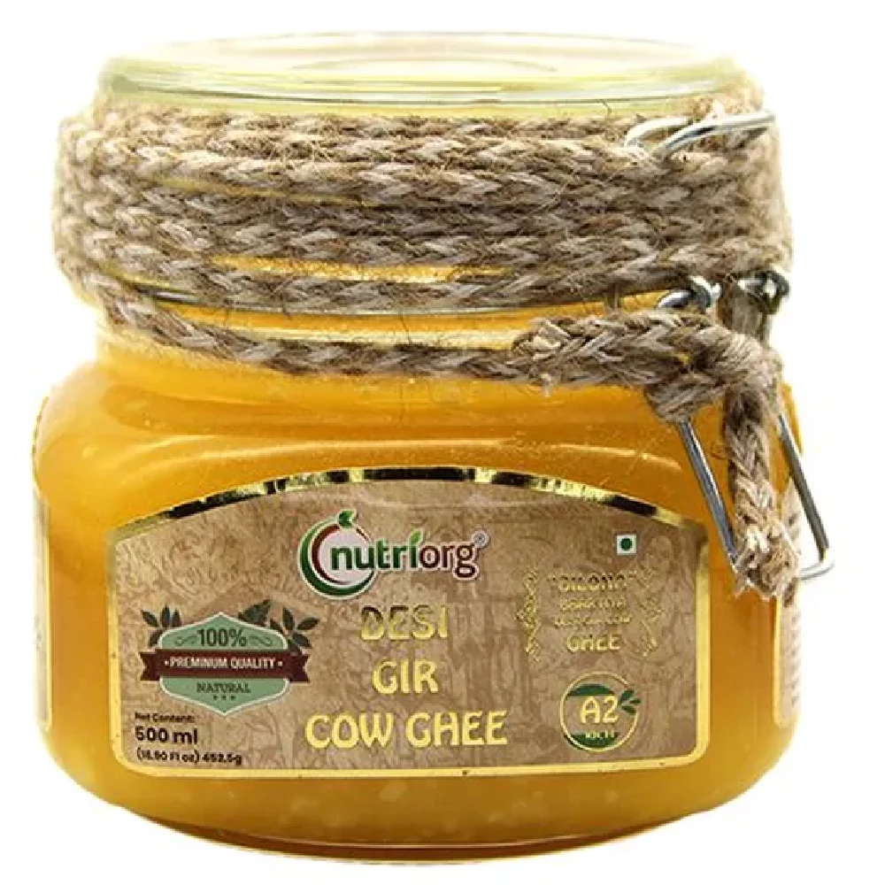 Nutriorg A2 Rich Desi Gir Cow Ghee