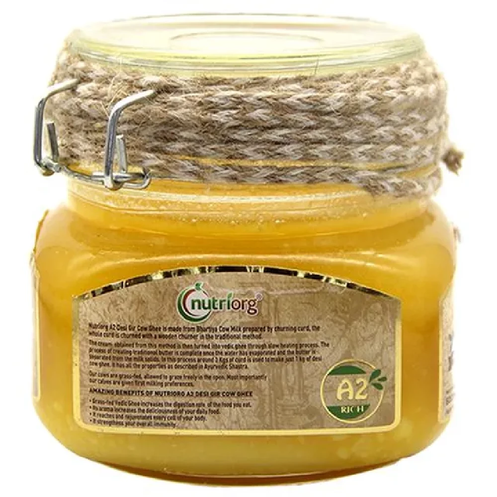 Nutriorg A2 Rich Desi Gir Cow Ghee - Image 2