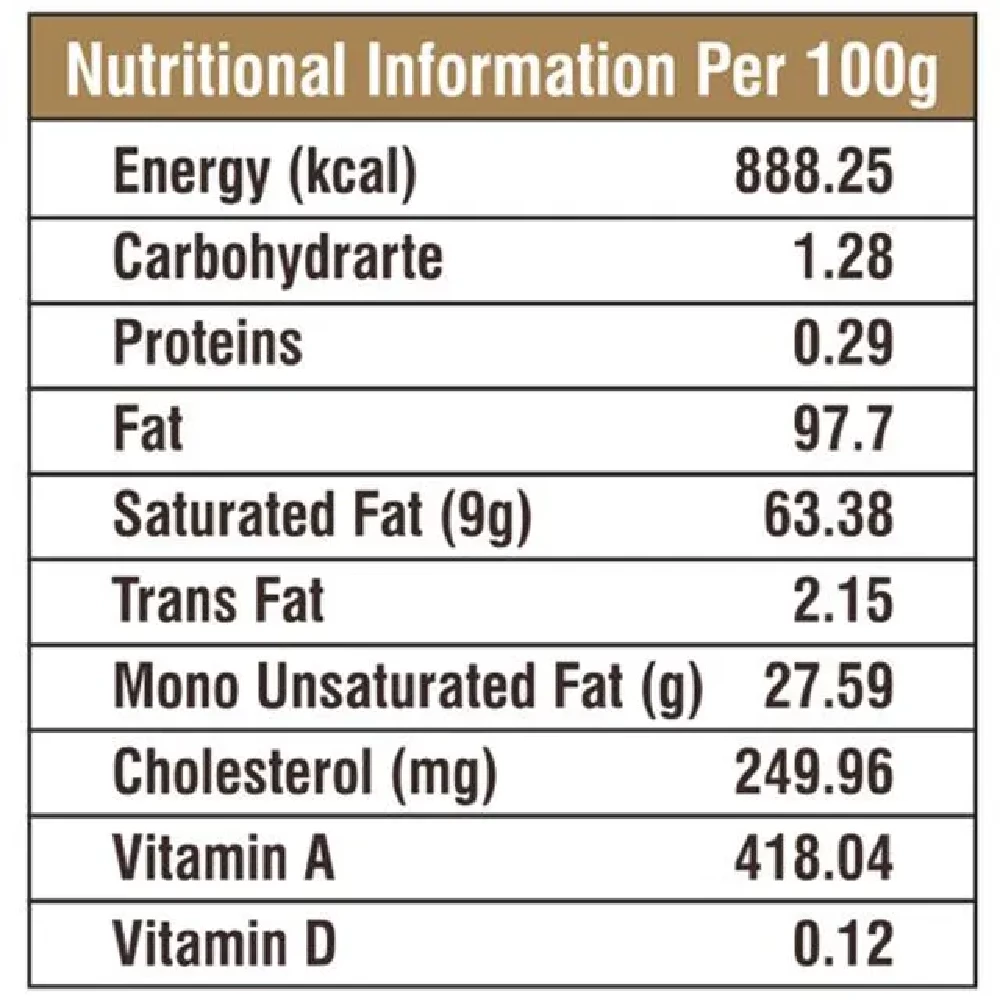 Nutriorg A2 Rich Desi Gir Cow Ghee - Image 5