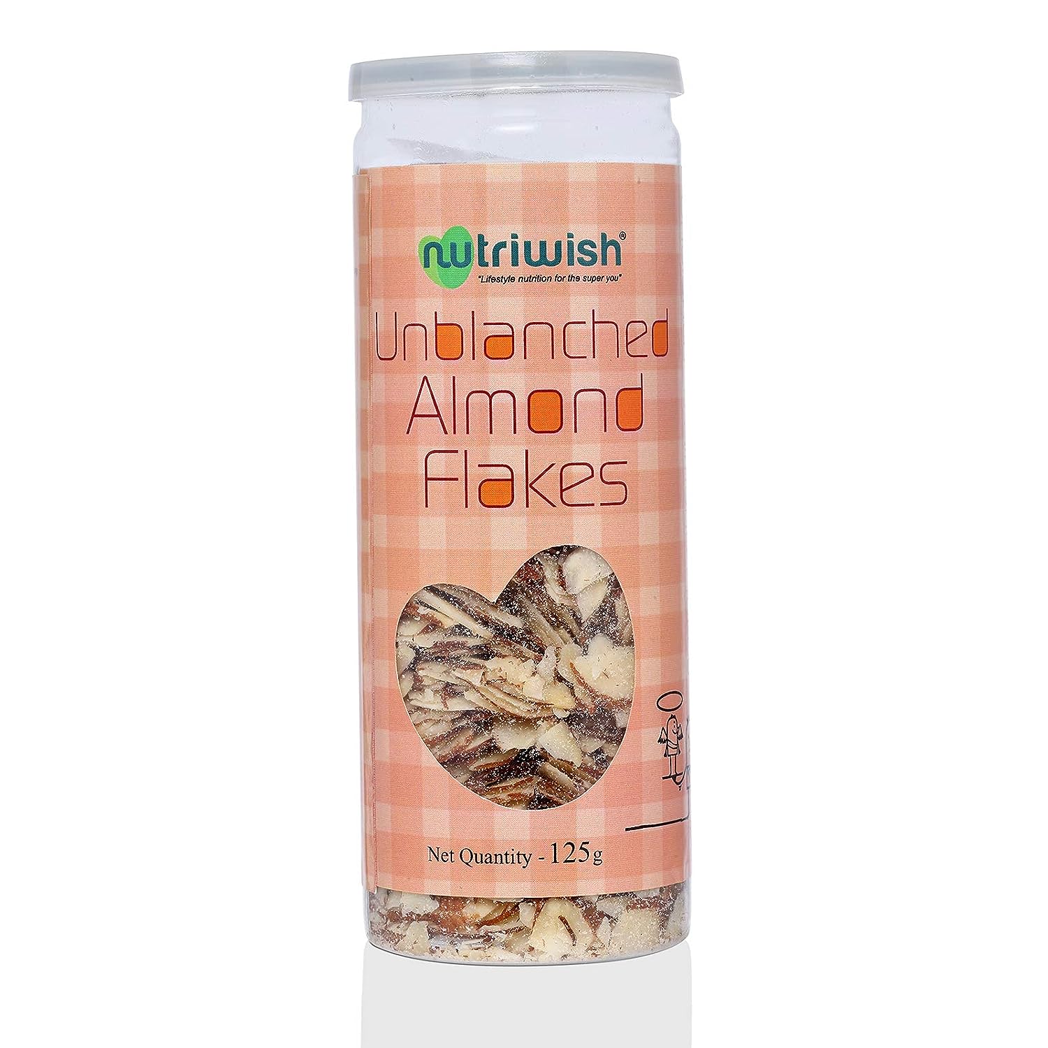 Nutriwish Unblanched Almond Flakes - Image 8