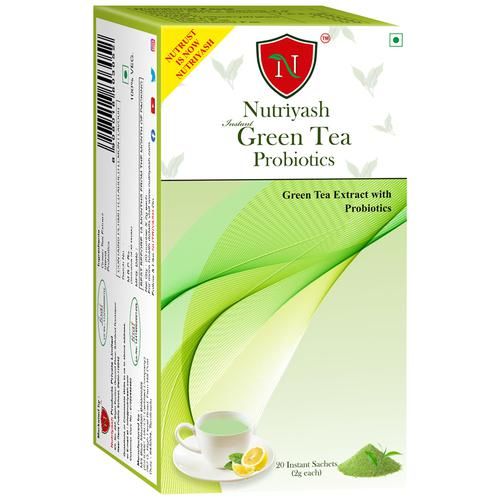 Nutriyash Green Tea With Probiotics Healthy
