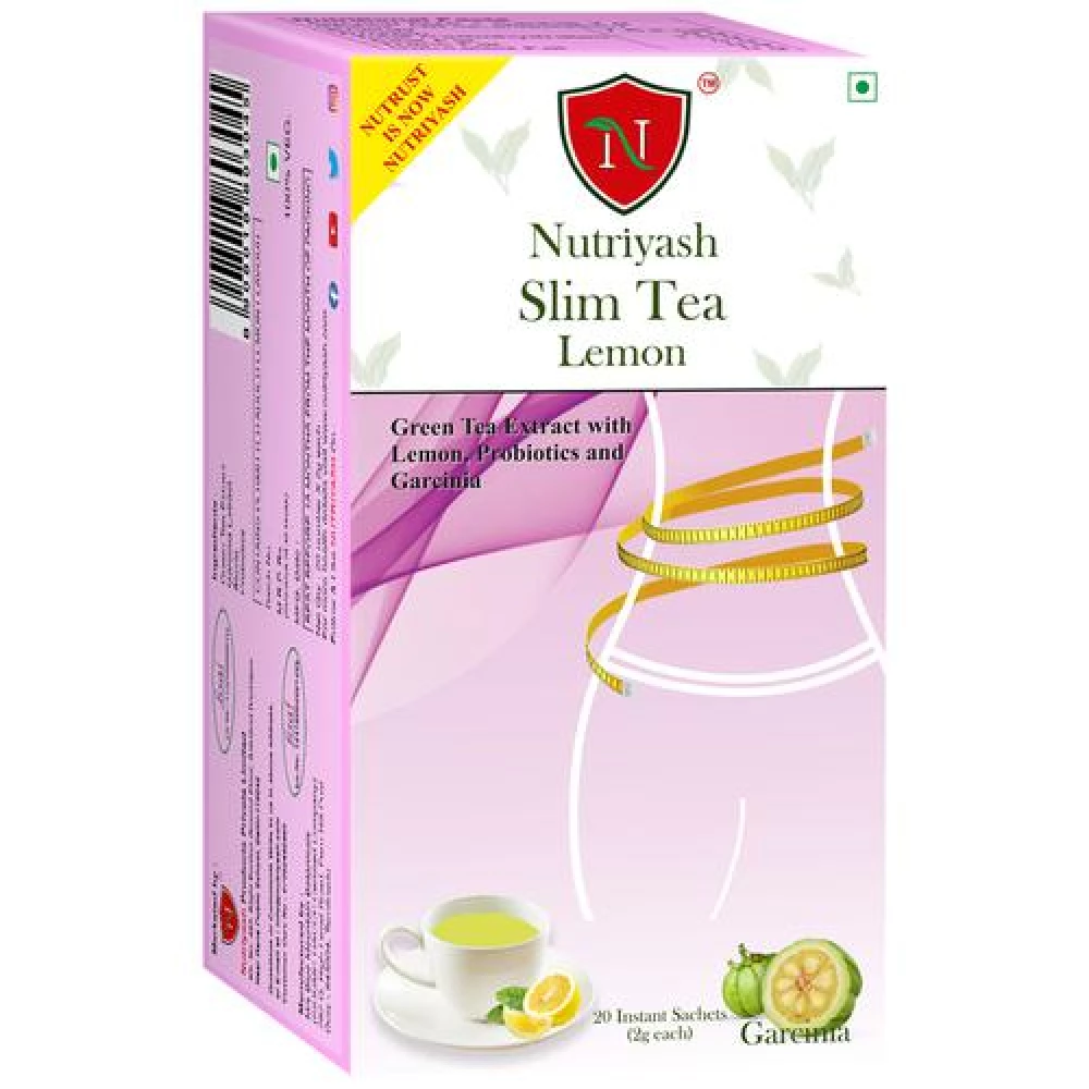 Nutriyash Slim Tea - Lemon Nutriyash Slim Tea - Lemon--2 g (20 Sachets x 2 g Each)