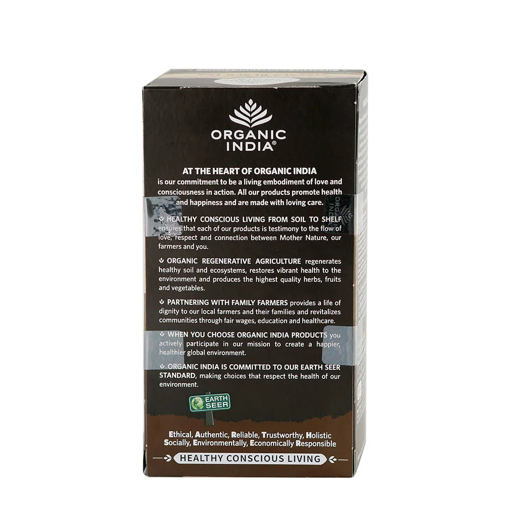 ORGANIC INDIA Elaichi Flavoured Black Tea - Image 5
