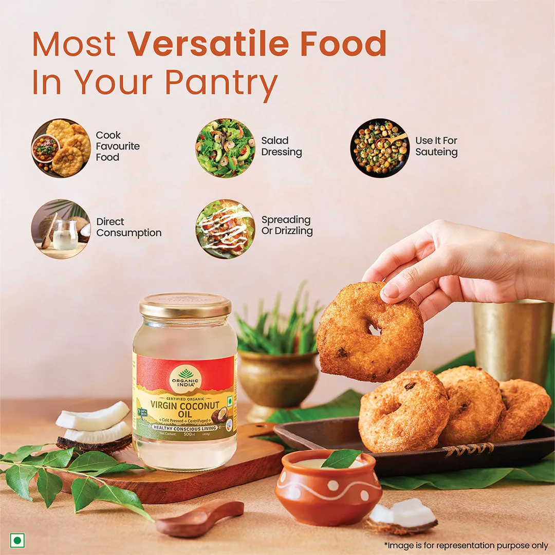 ORGANIC INDIA Virgin Coconut Oil - Image 4
