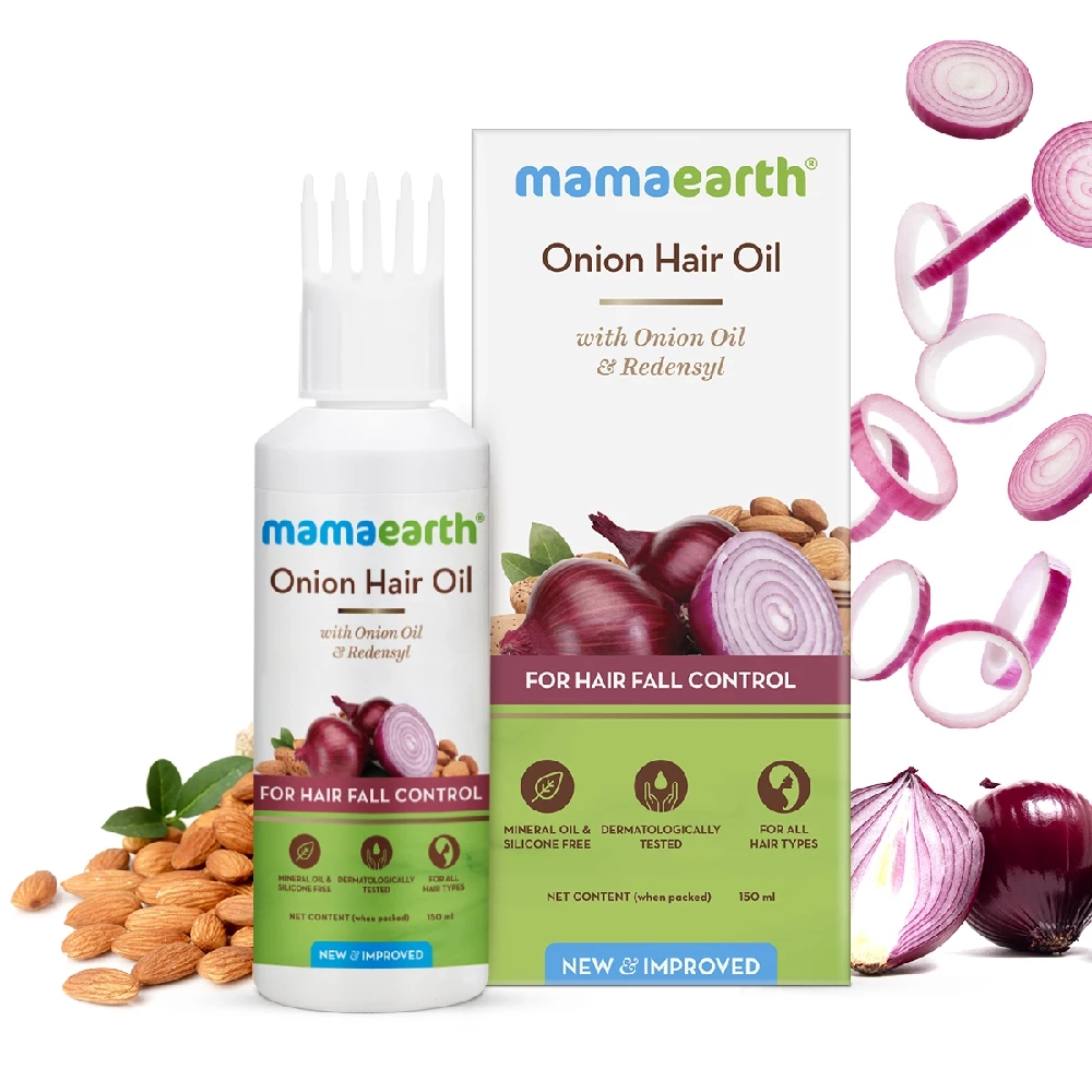Onion Hair Oil for Hair Regrowth and Hair Fall Control with Redensyl - Image 14