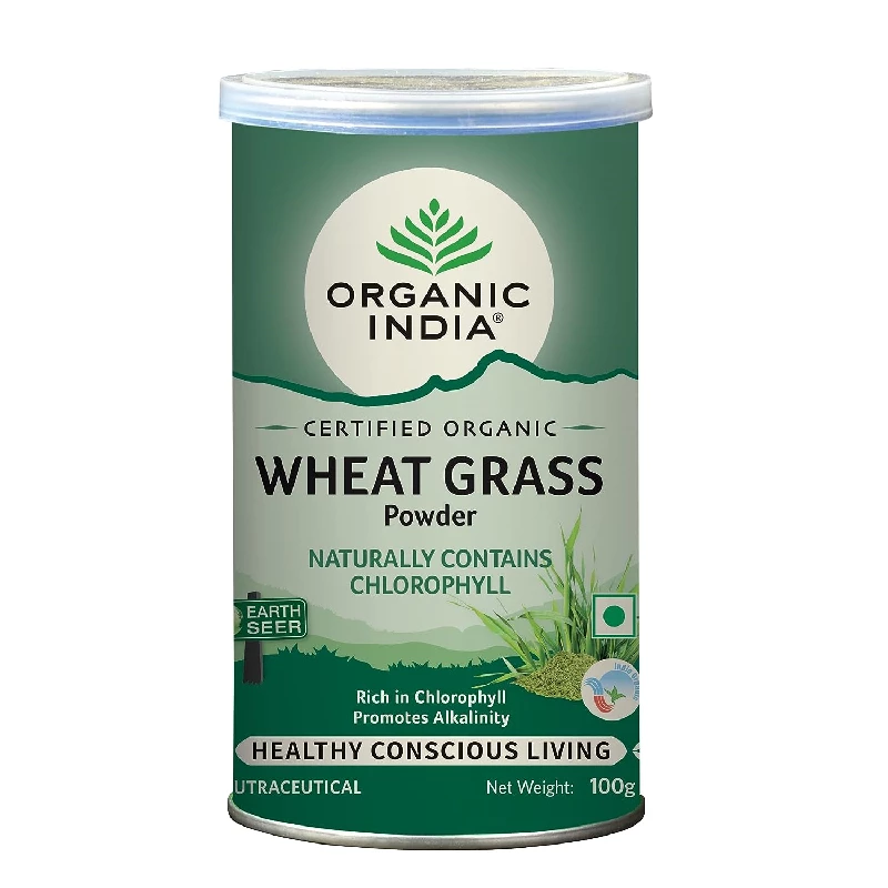 Organic India Wheat Grass Boost Stamina Powder