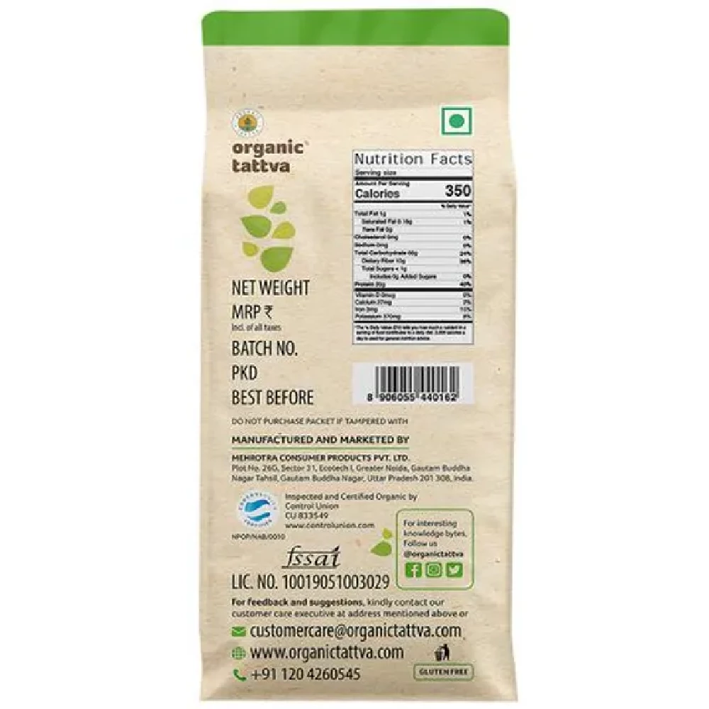 Organic Tattva Organic Roasted Chana Dal - Image 2