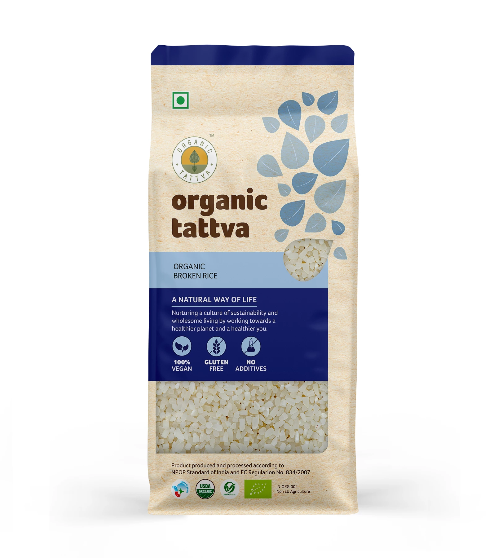 Organic Tattva’s Organic Broken Rice - Image 1