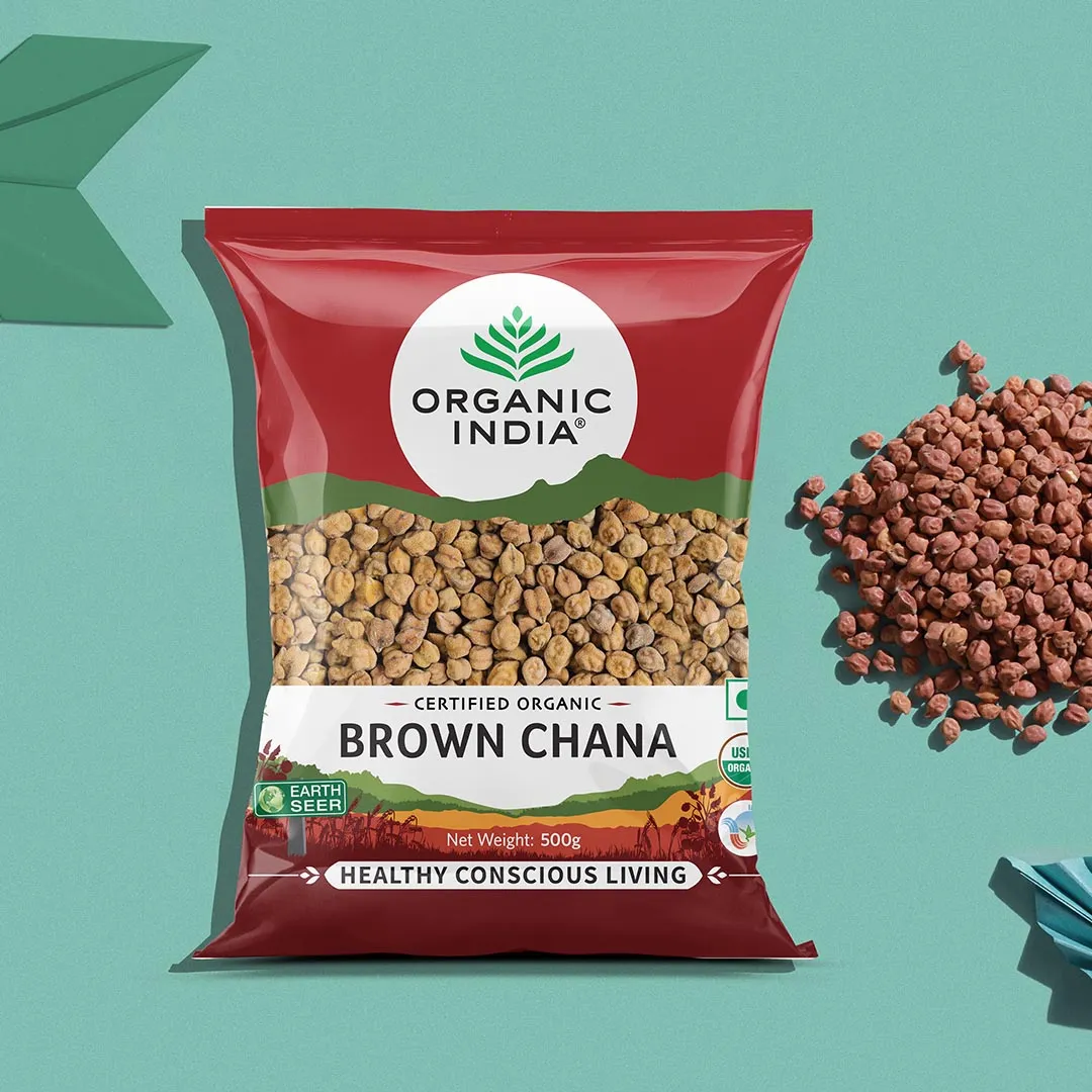 Organic India Brown Chana - Image 3